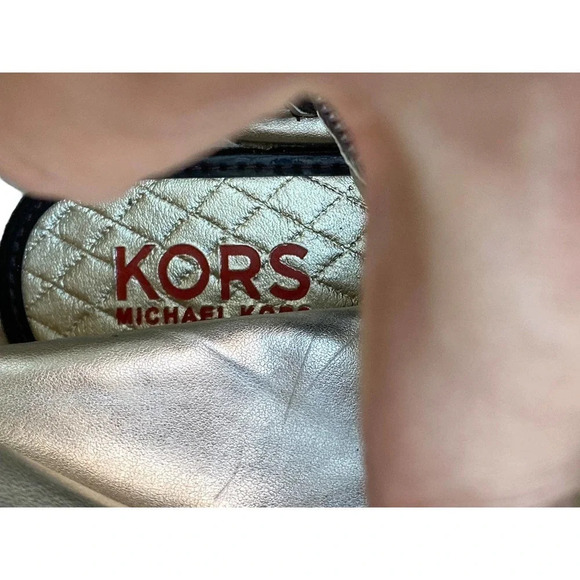 Girls Leather Michael Michael Kors Accents US 4 Brown Ankle Boots Side Boho Fall - Picture 10 of 12